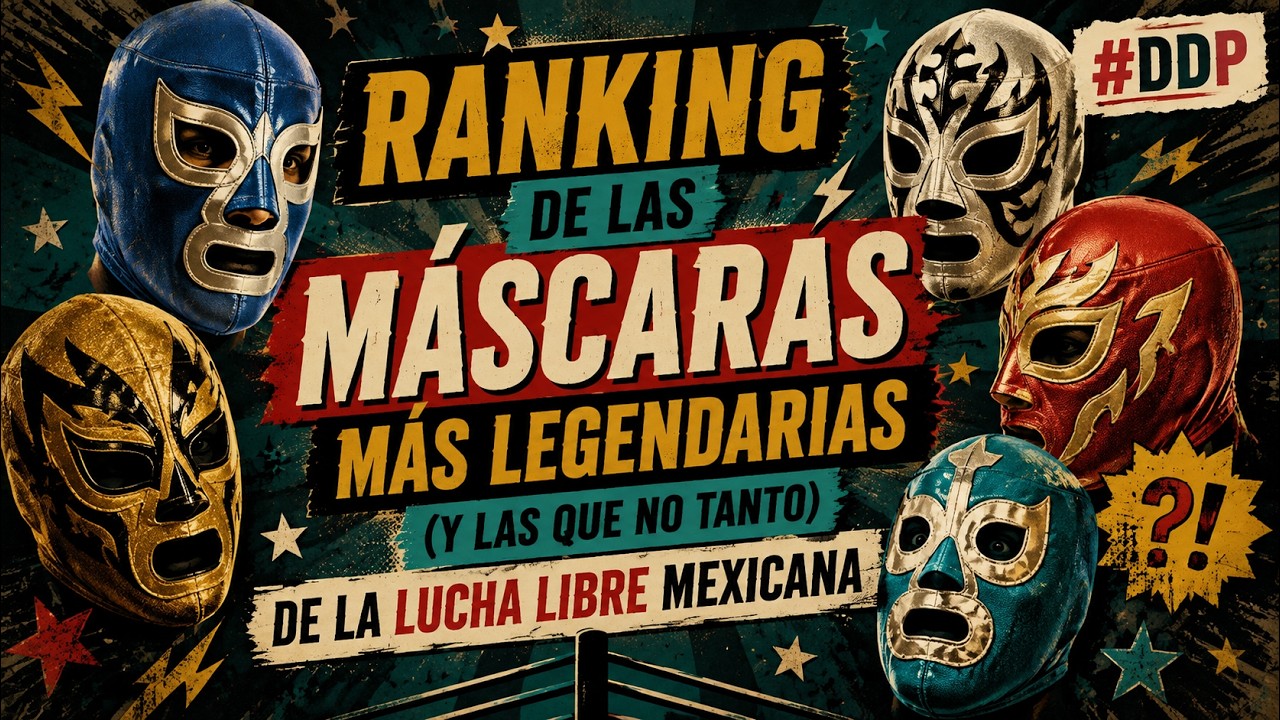 BullterrierFM – Las Máscaras más Legendarias (y las que no Tanto) de la Lucha Libre Mexicana | Ranking | DDP