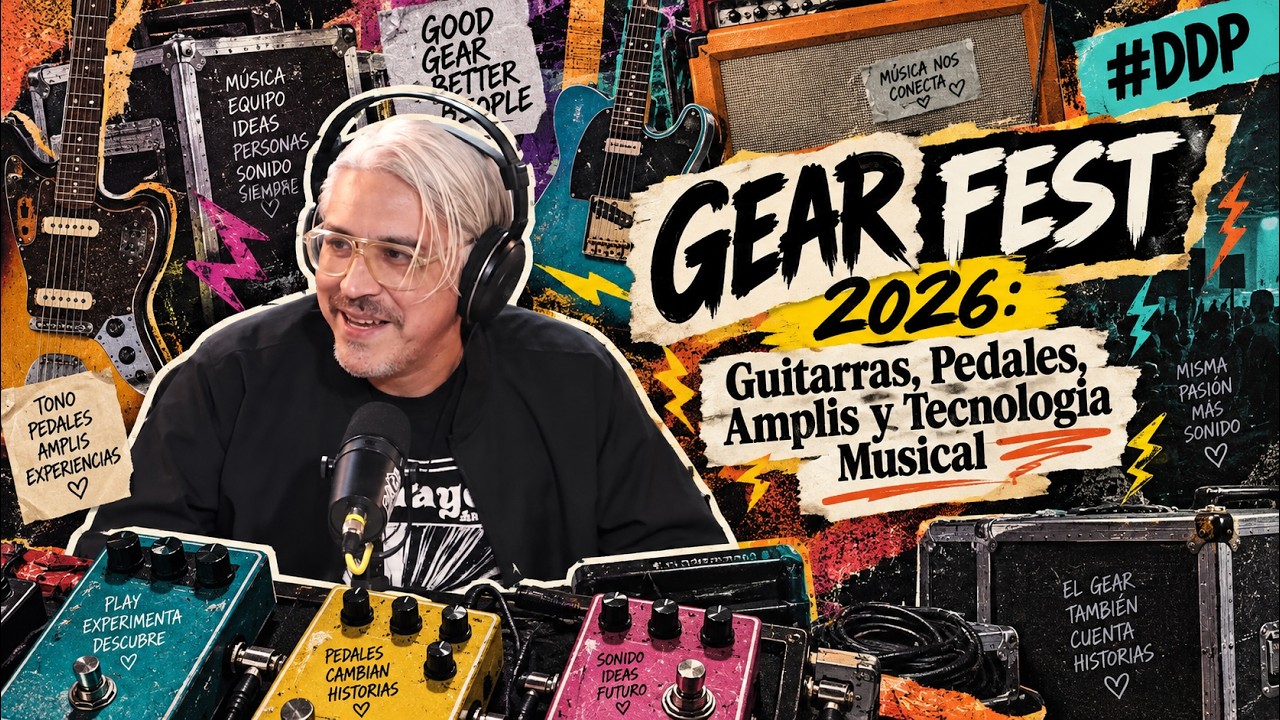 BullterrierFM – Gear Fest 2026: Guitarras, Pedales, Amplis y Tecnología Musical | Entrevista | DDP